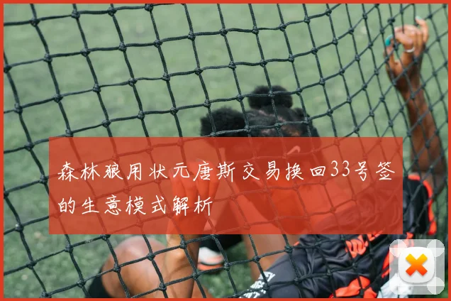 森林狼用状元唐斯交易换回33号签的生意模式解析